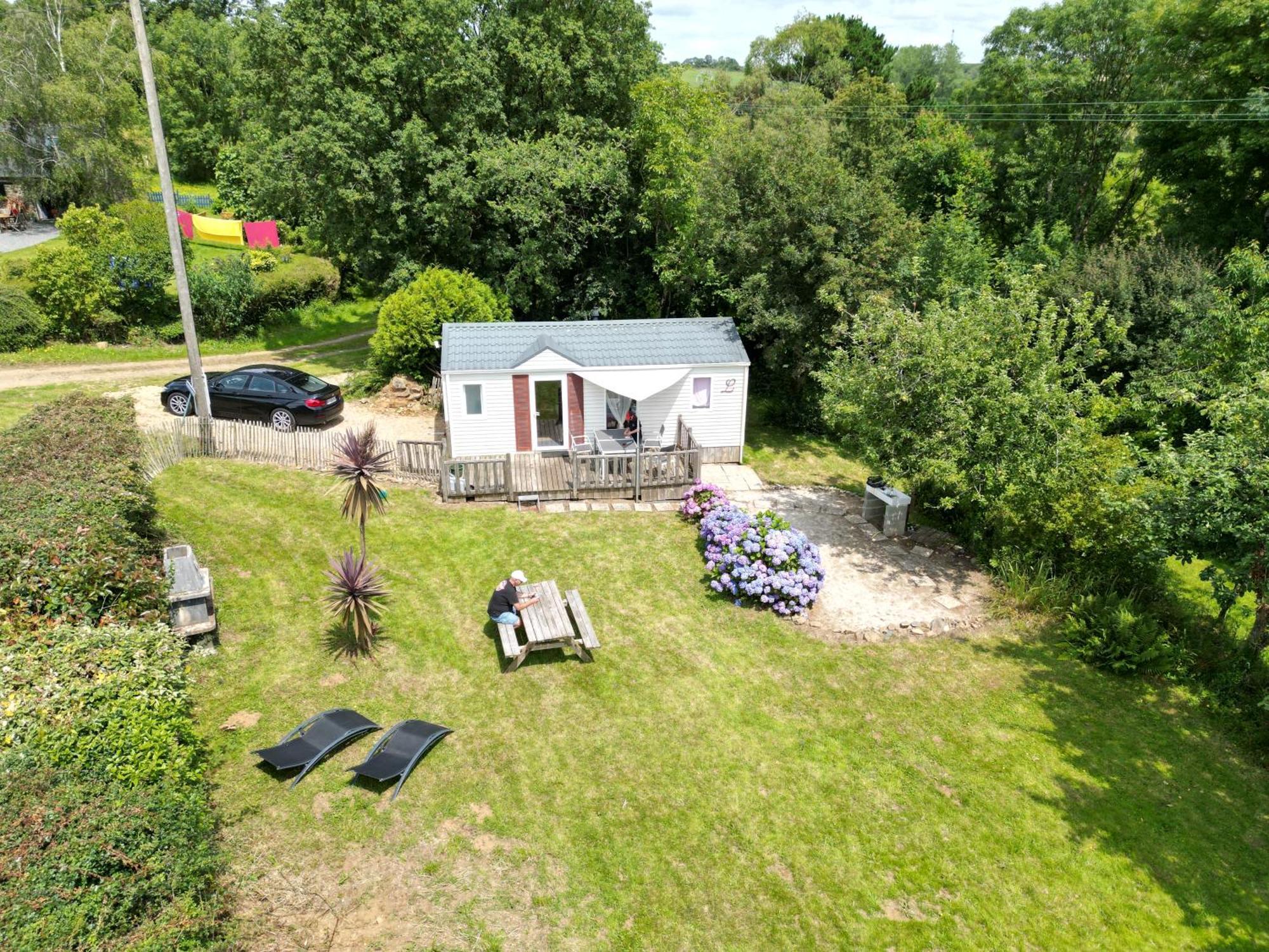 Mobil-Home A La Campagne Le Faou 外观 照片